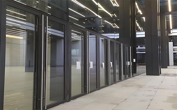 碑林玻璃地弹门 碑林玻璃地弹门