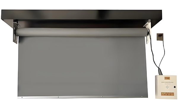 碑林电动挡烟垂壁