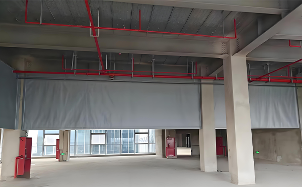 碑林防火布挡烟垂壁