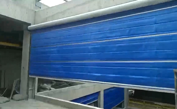 大型物流园区完成碑林防火门整体安装工程