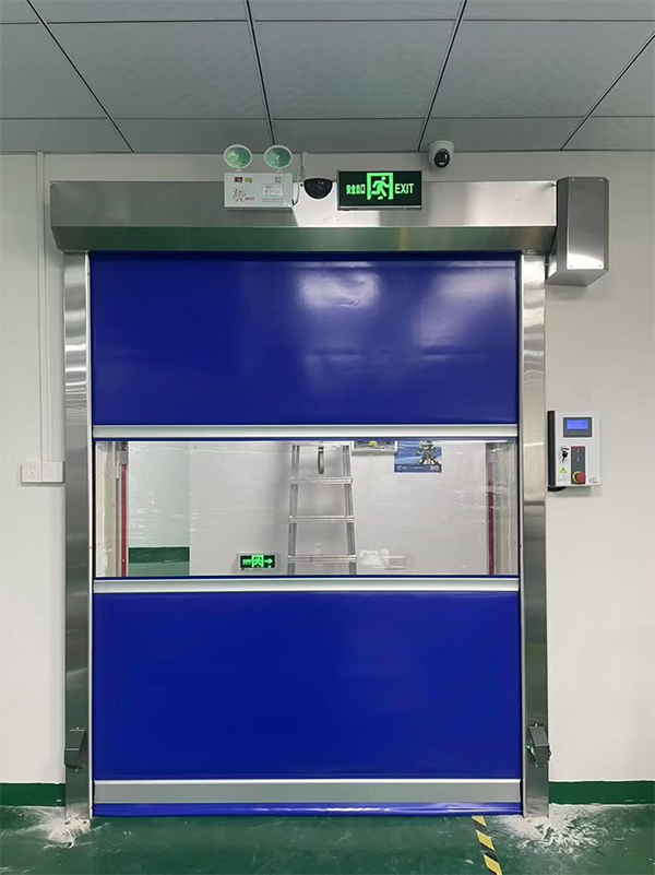 碑林快速碑林卷帘门在冷链物流仓储区的应用实践